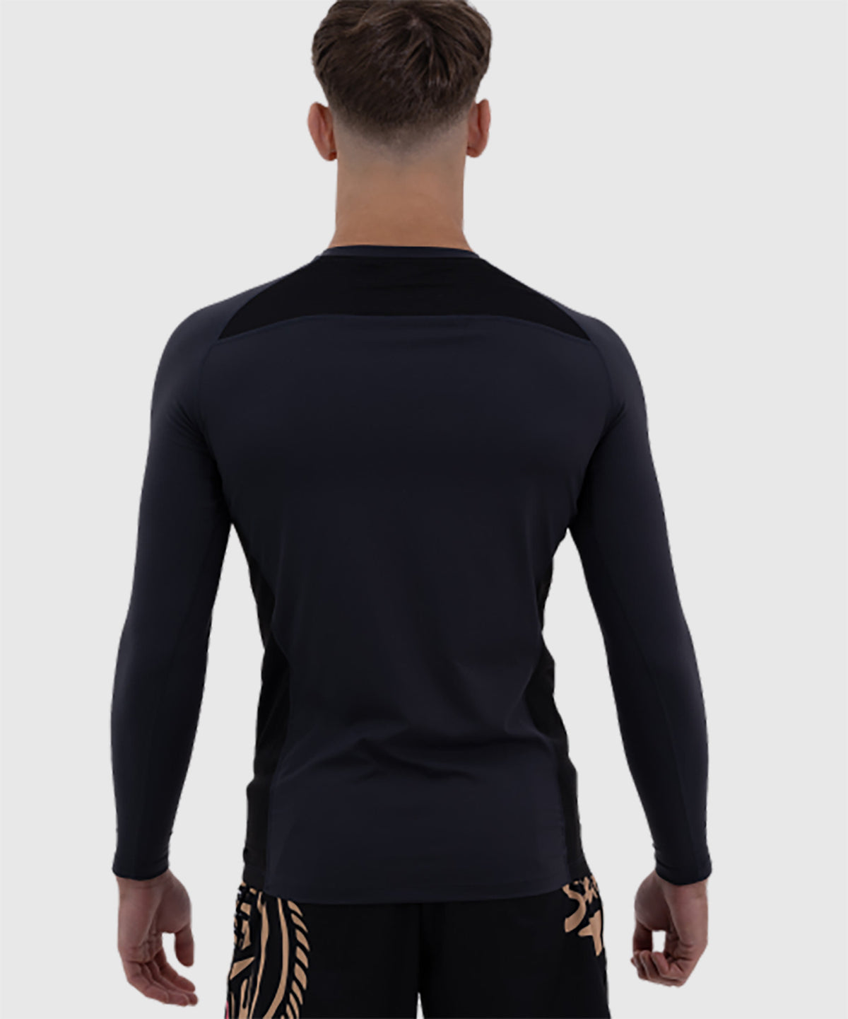 Scramble Shinobi Rashguard de Manga Larga - Azul Marino