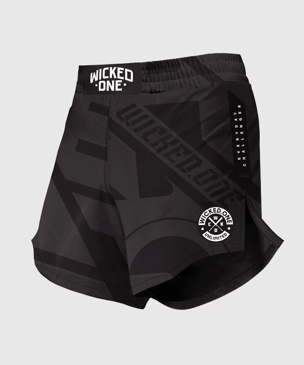 Wicked One Element Outsiderz Fightshorts - Negro