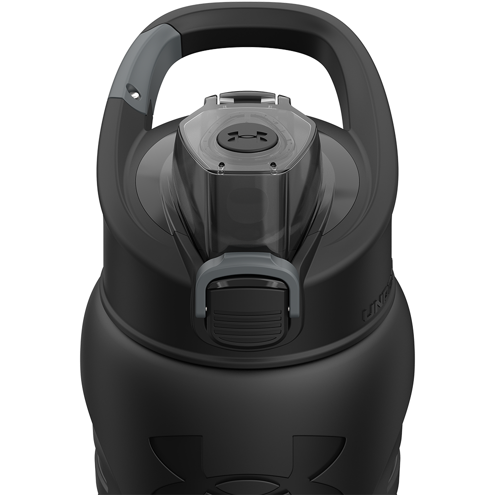 Under Armour Draft Grip Borraccia 700ml - Nero/Antracite