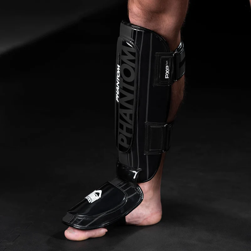 Phantom Athletics Apex Hybrid Espinilleras - Negro