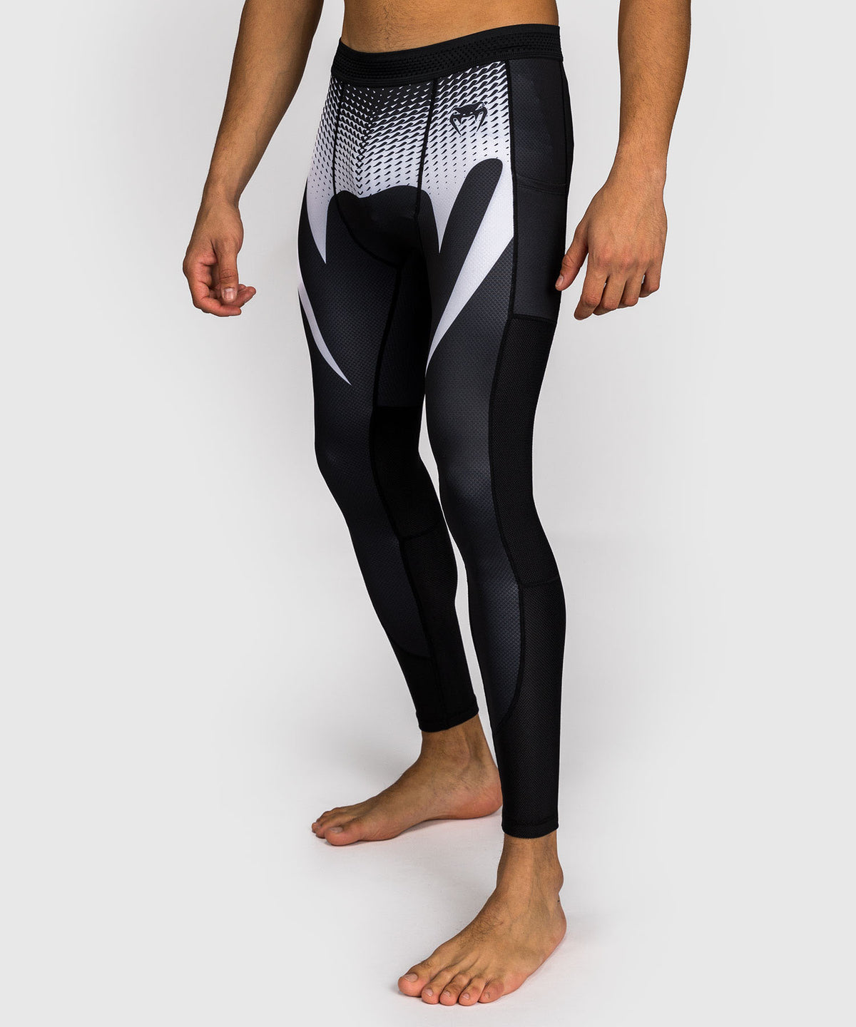 Venum No Gi Pantaloni aderenti - Nero/Bianco