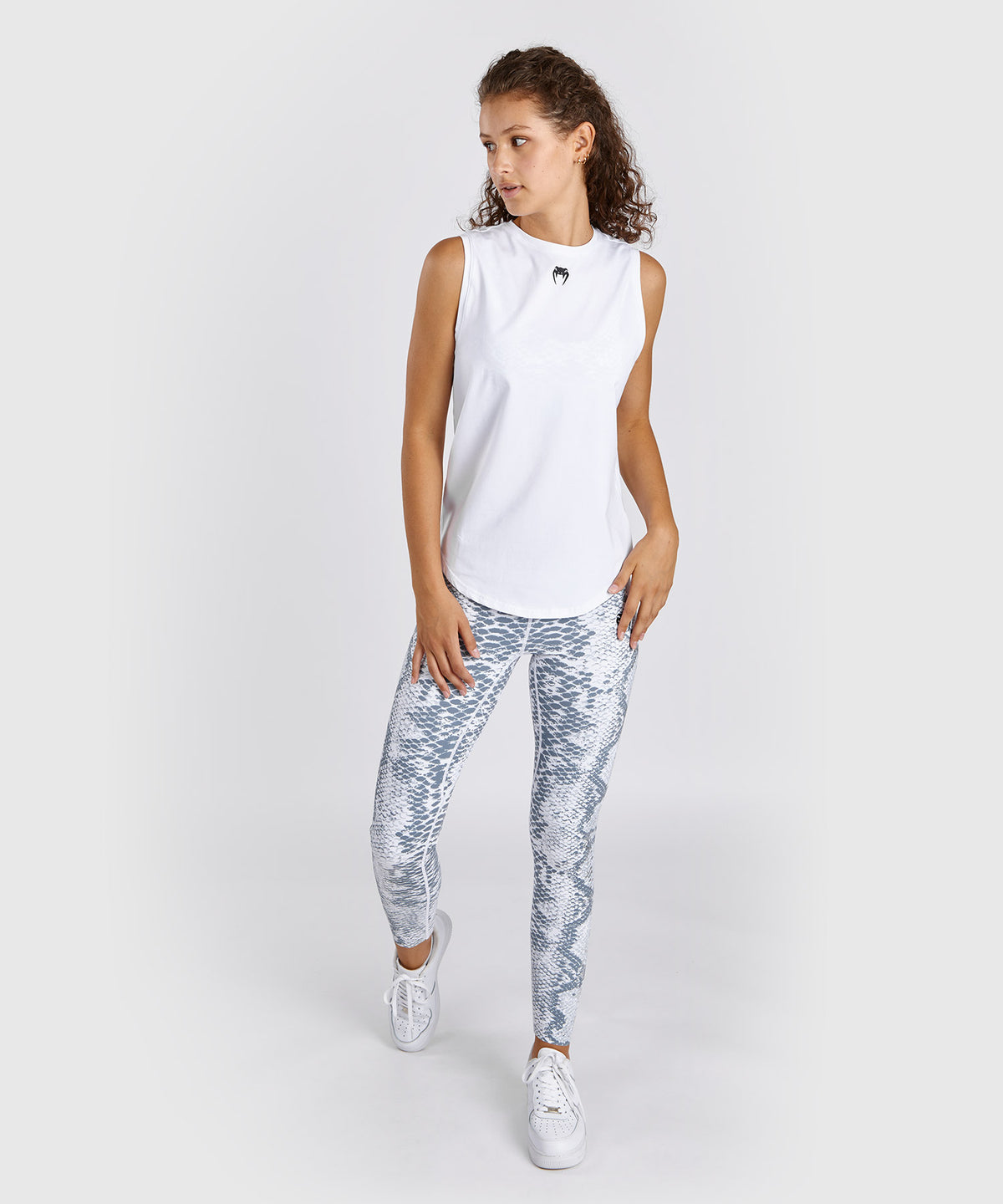 Venum White Snake Canotta Donna - Bianco