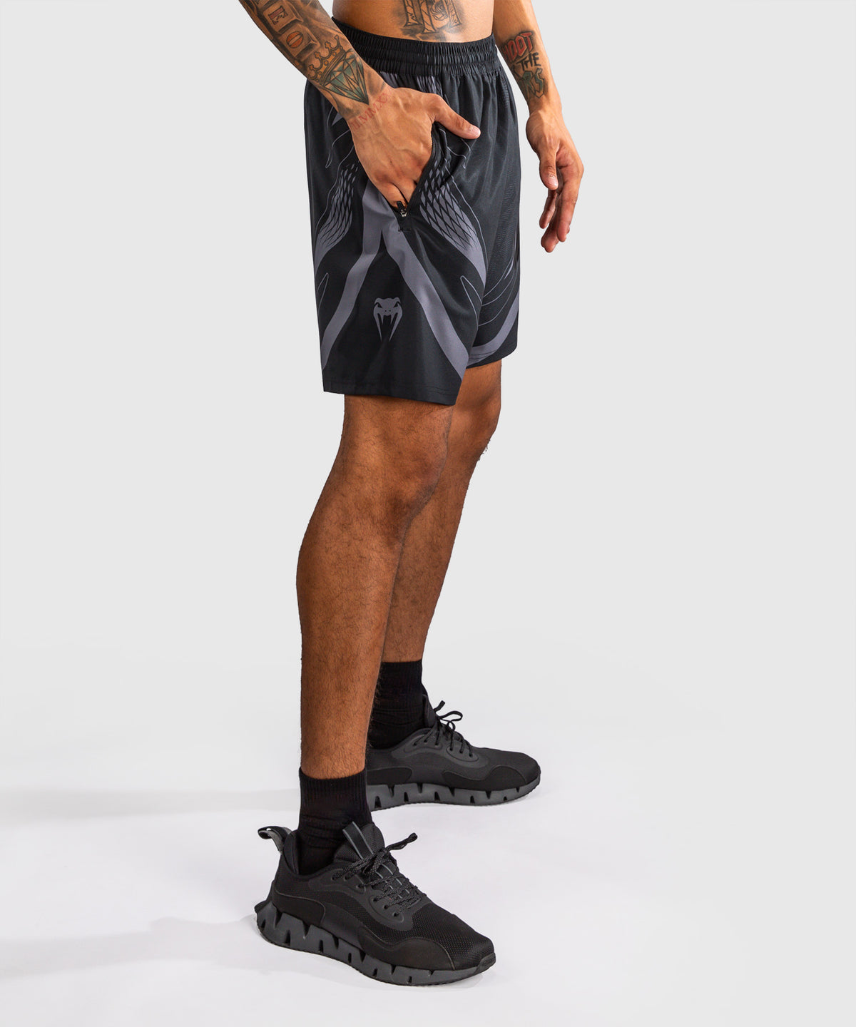 Venum Amazonia Reborn Pantaloncini da allenamento - Nero/Grigio