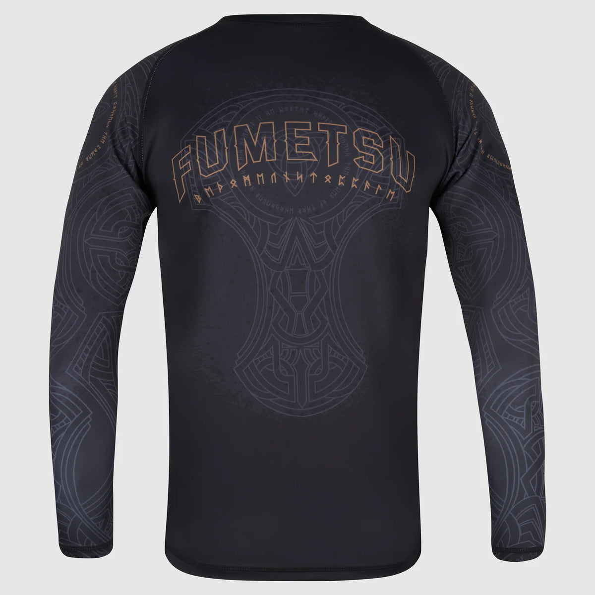 Fumetsu Mjolnir Rashguard a Maniche Lunghe - Nero/Bronzo