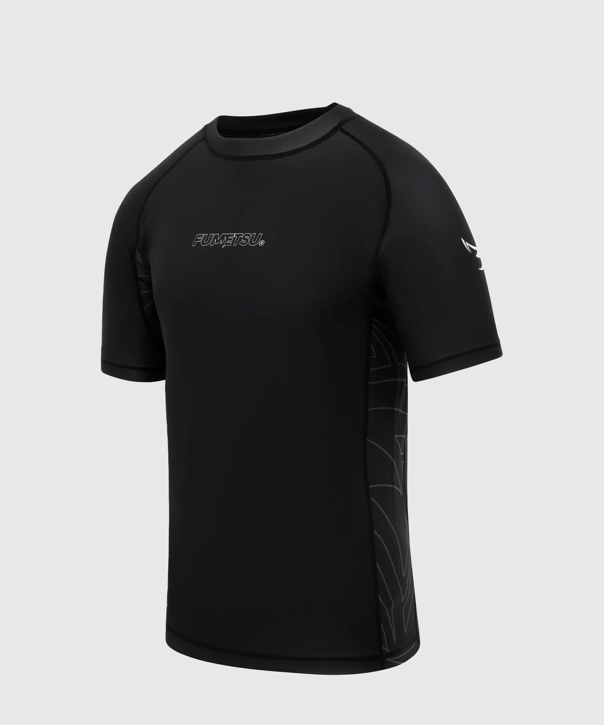Fumetsu Icon Kurzarm-Rashguard - Schwarz