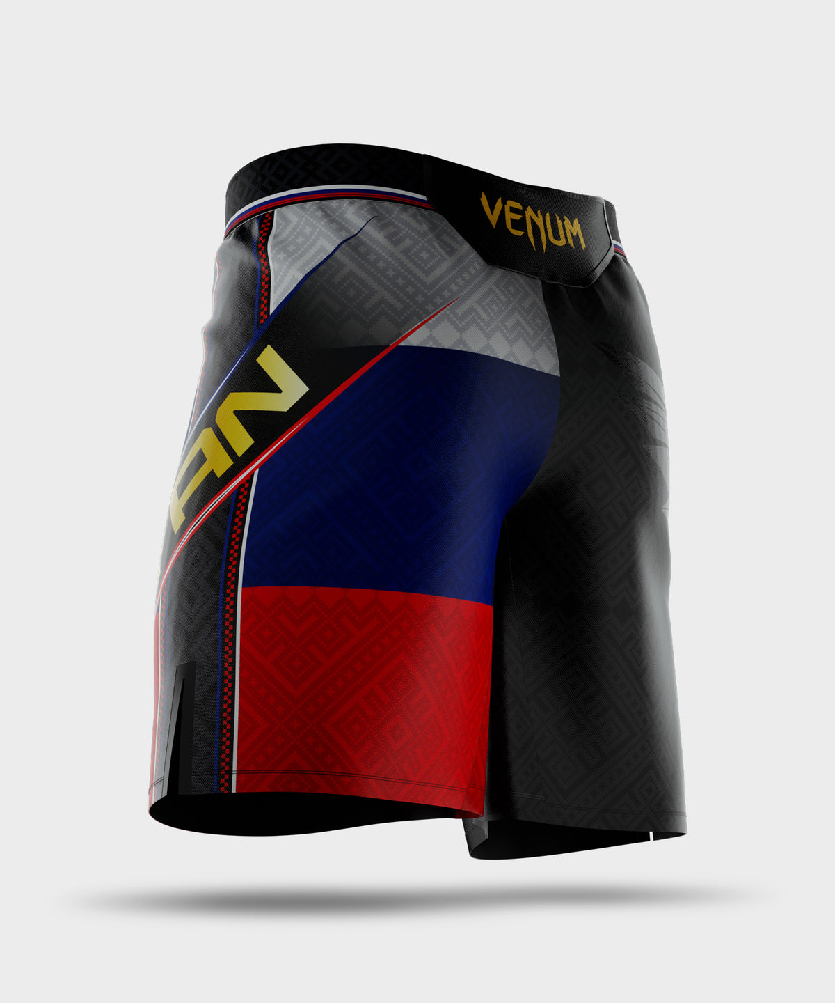 Venum UFC Unrivaled by Venum Petr Yan Long Fit Fightshorts für Herren – Schwarz