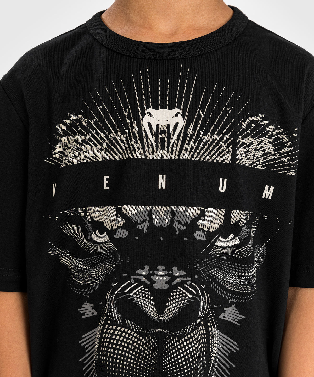 Venum Gorilla Jungle T-Shirt for Kids - Black/White