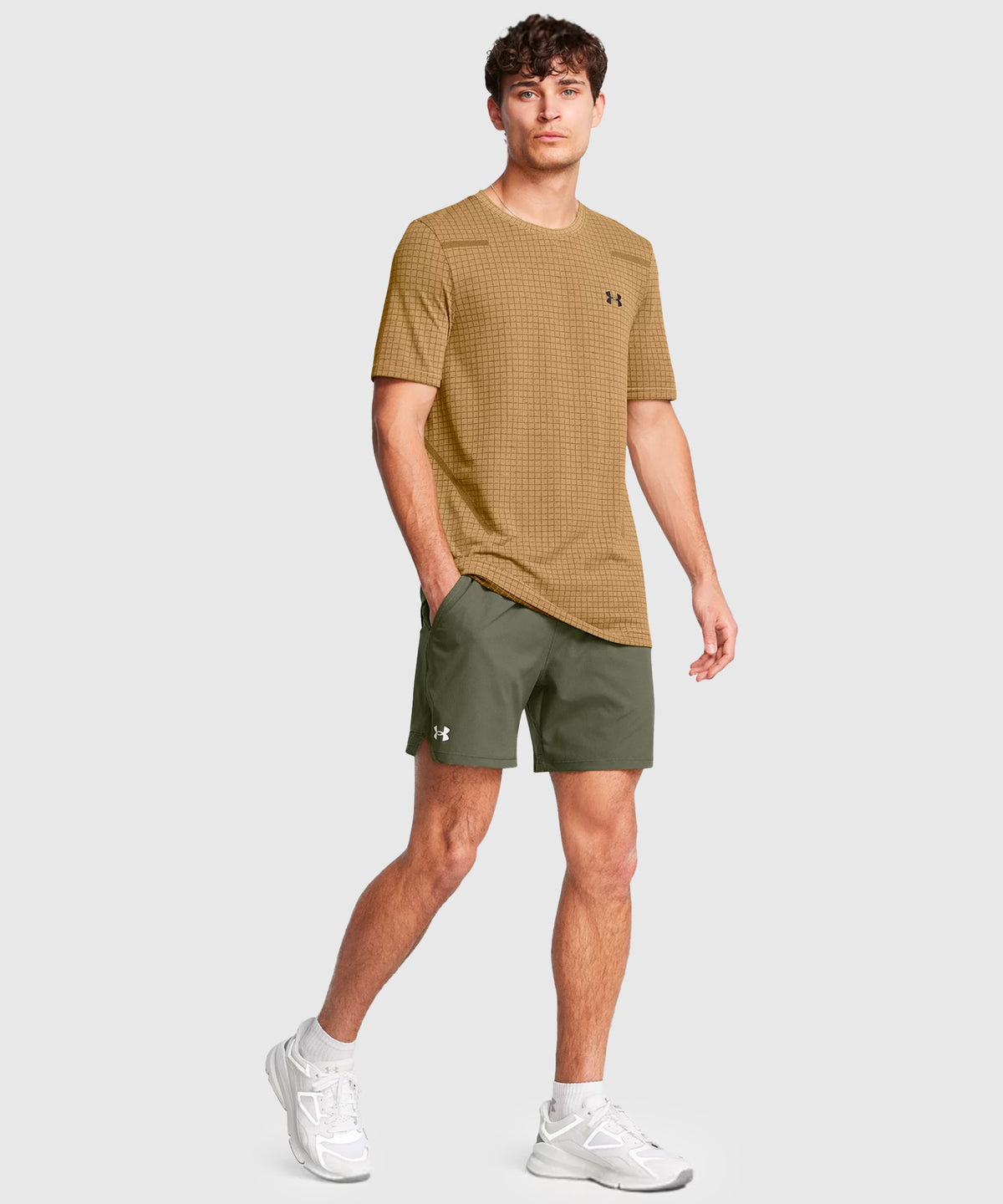 Short Under Armour Ua Vanish Woven - Kaki