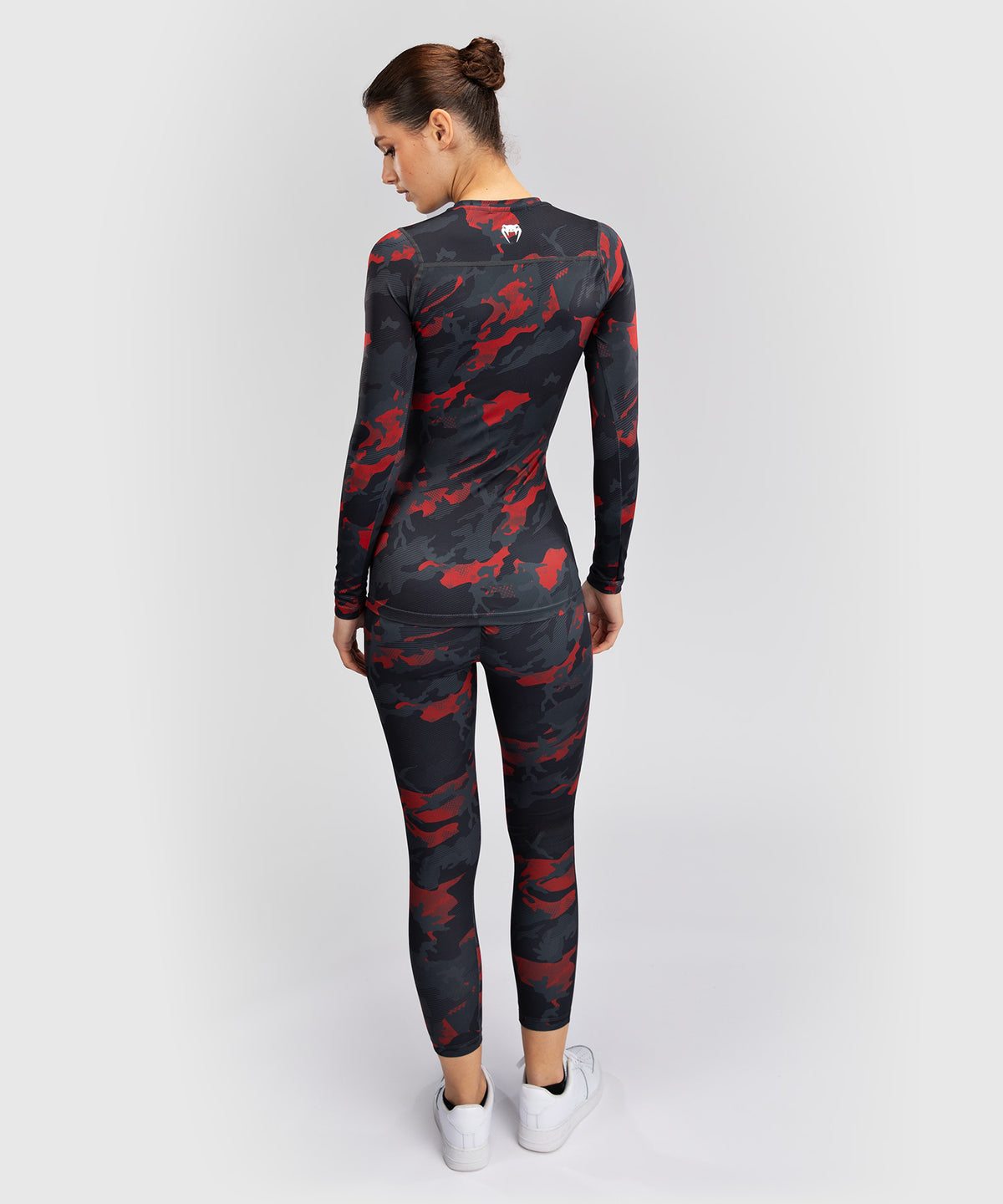 Venum x Sophia Rose Urban Red Camo Damen Langarm Rashguard