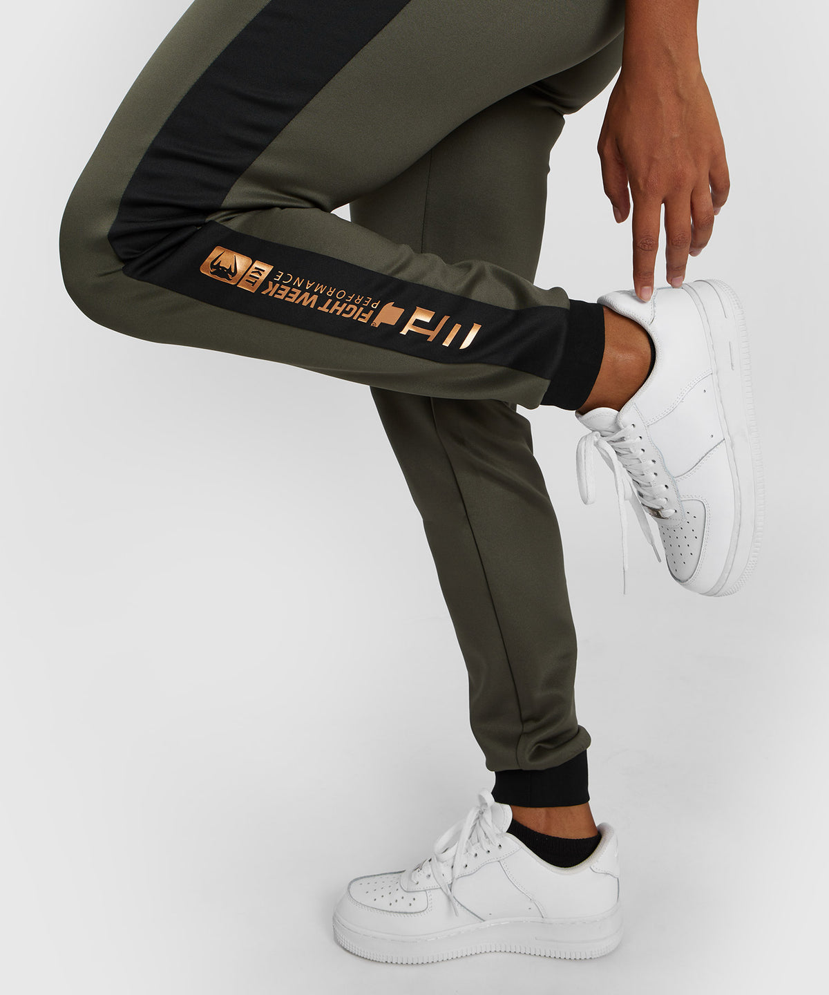 UFC Adrenaline by Venum Fight Week Women’s Performance Jogging Pants - Khaki/Bronze