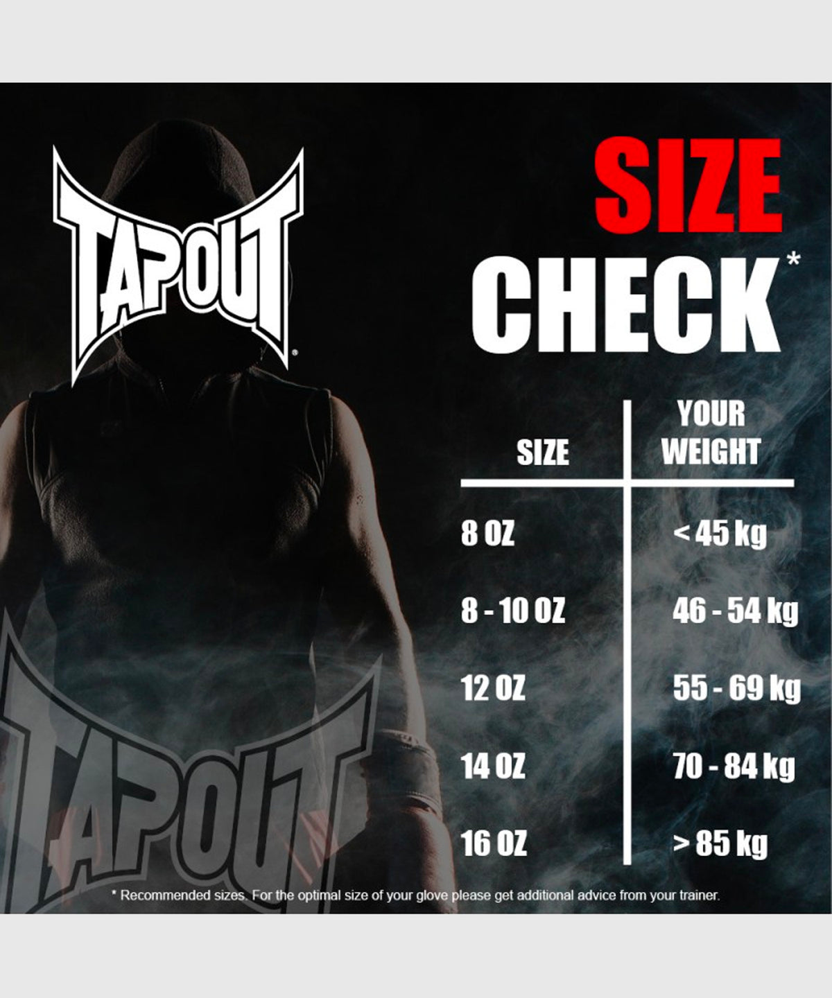 Gants de Boxe Tapout Ragtown - Noir/Or