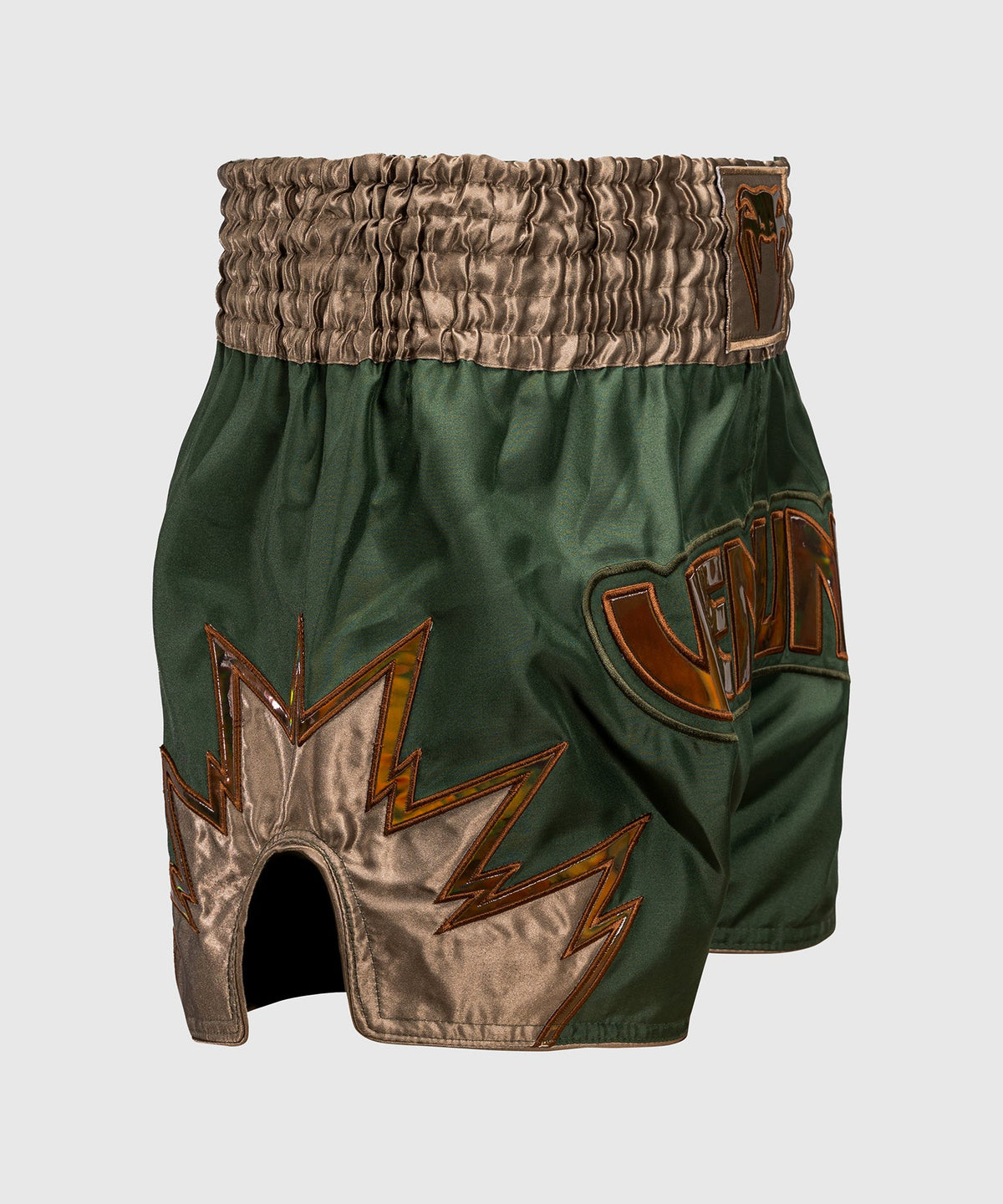 Venum Inferno Pantaloncini da Muay Thai - Khaki/Bronzo