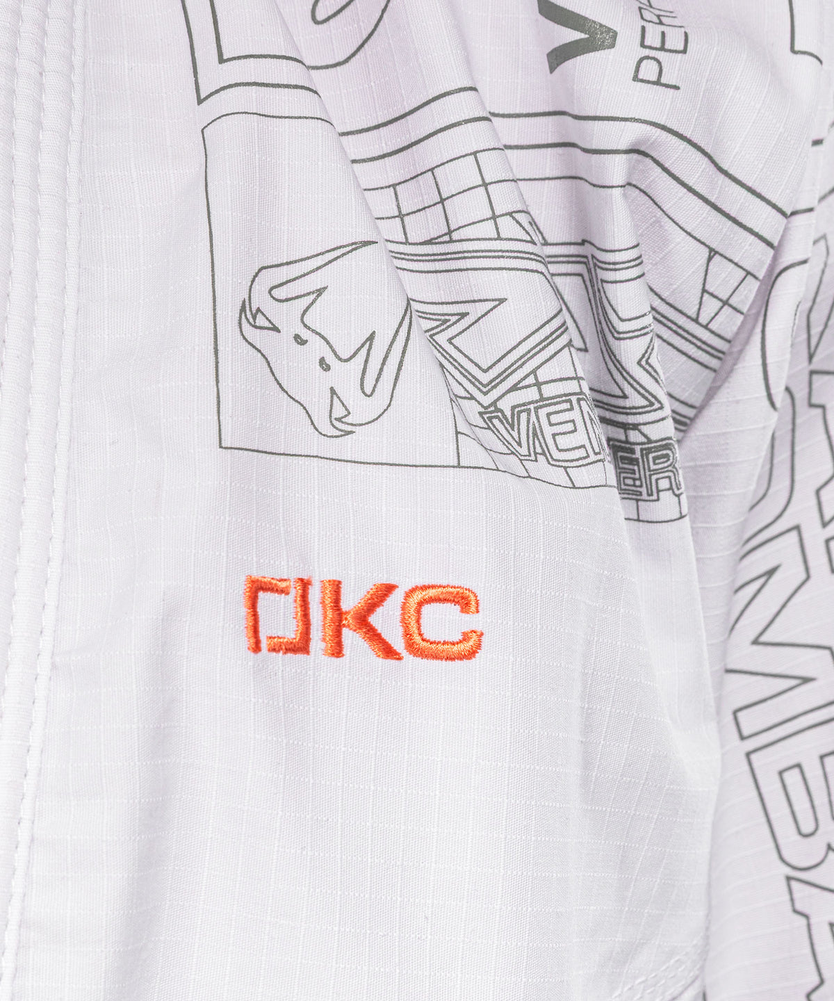 Karate Combat by Venum Gi – Bianco/Grigio