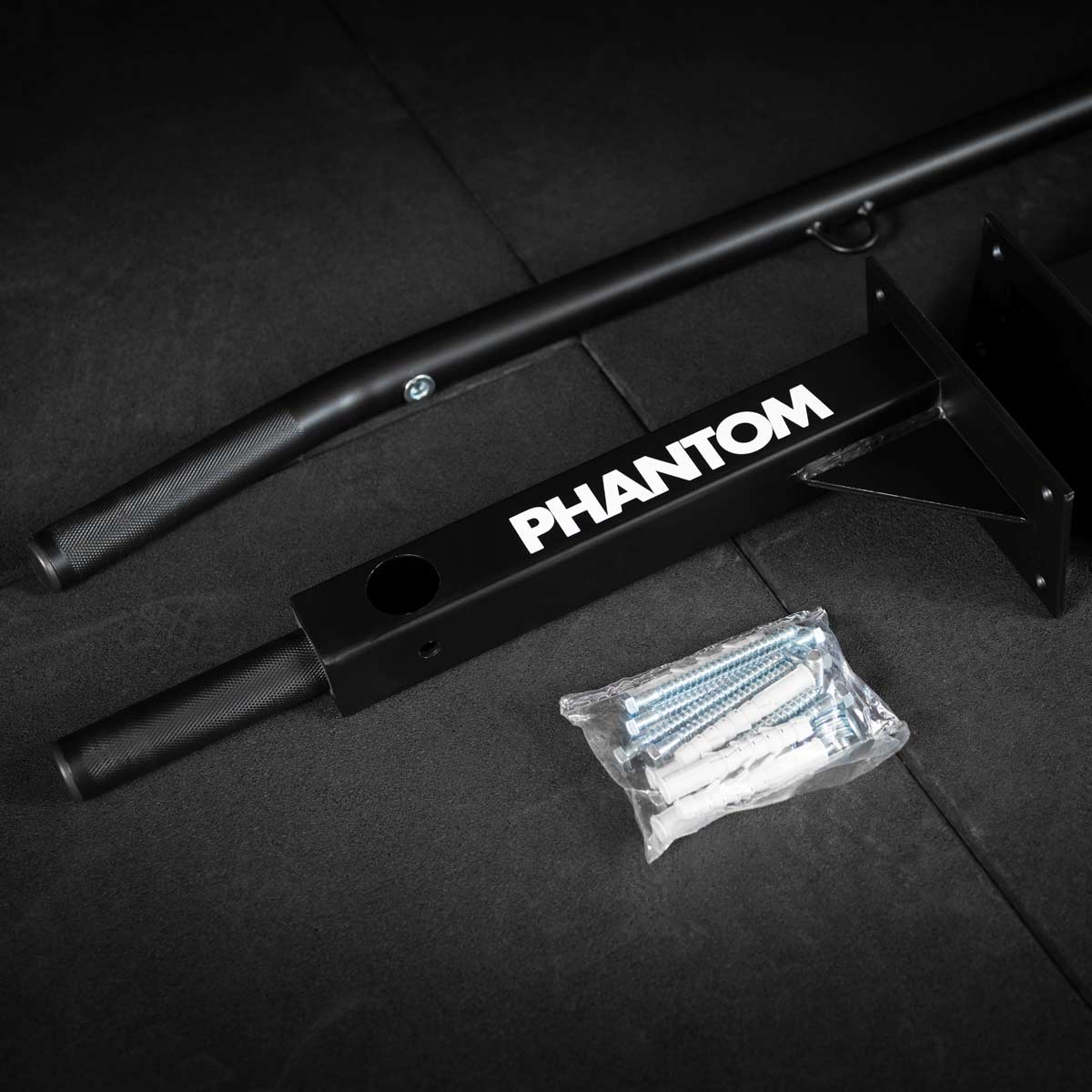 Phantom Athletics Barra de Dominadas de Pared - Negro