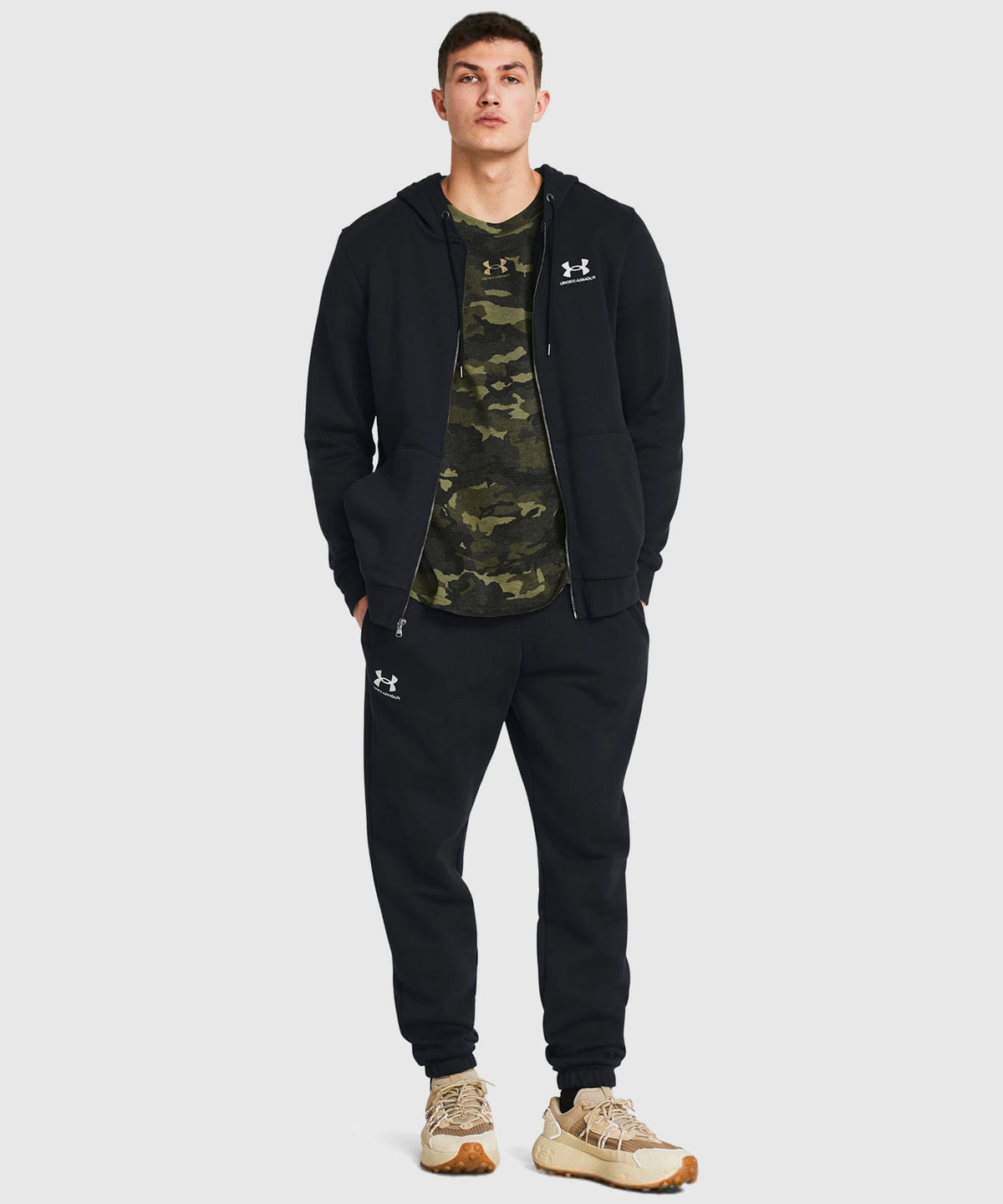 Pantalon De Jogging Under Armour Ua Essential Fleece - Noir