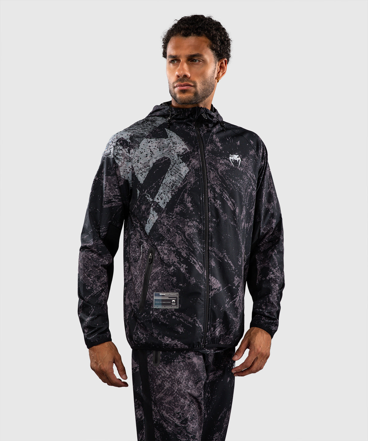 Veste de Survêtement Venum Rage & Workout - Noir/Gris