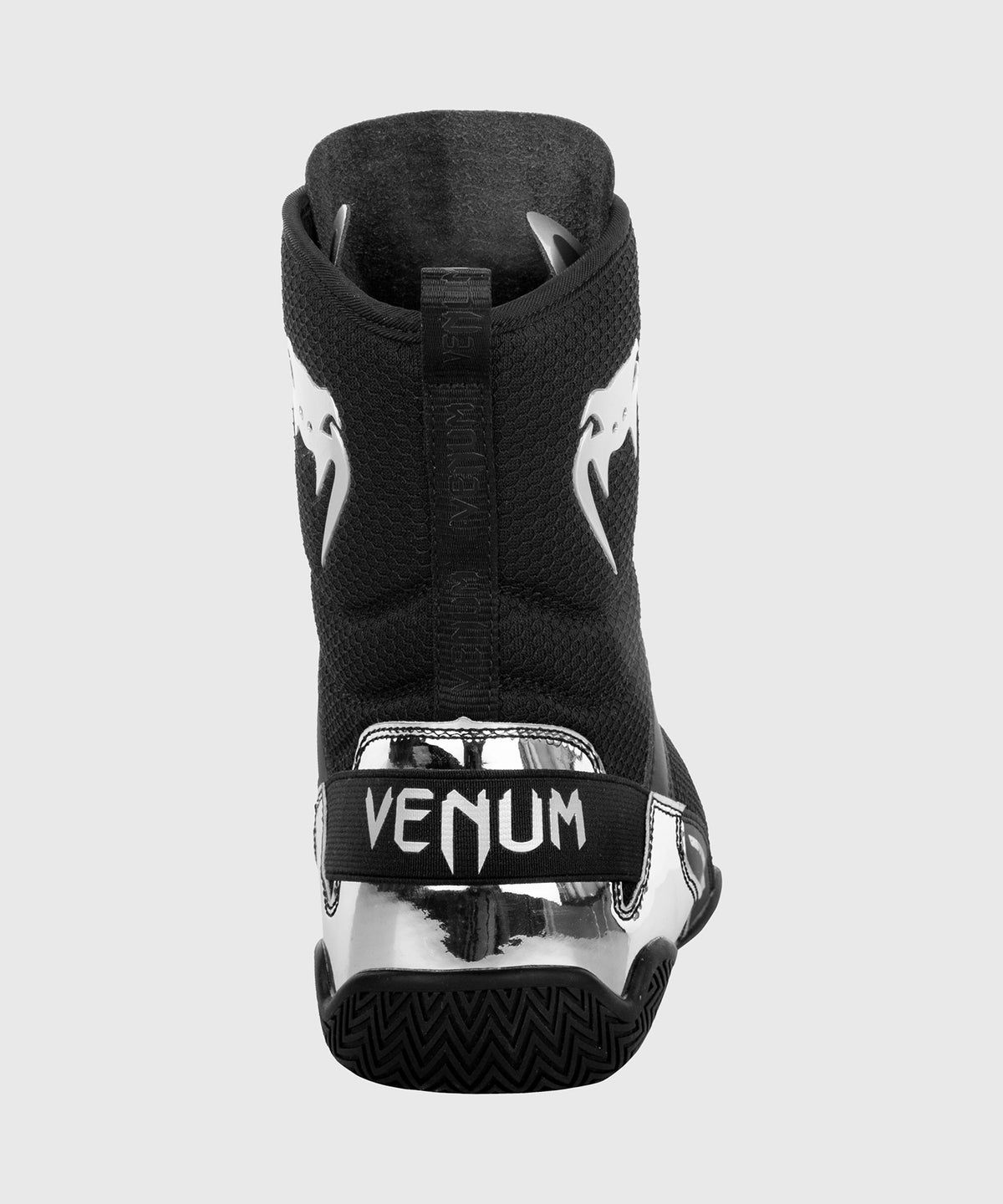 Chaussures de boxe Venum Elite - Noir/Argent