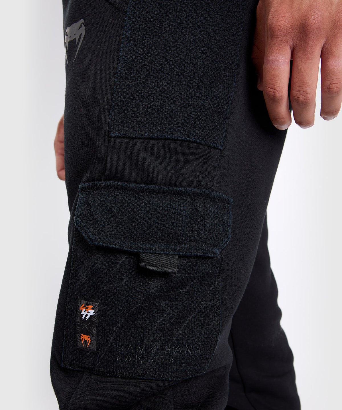 Venum S47 Pantalones de chándal - Negro/Naranja
