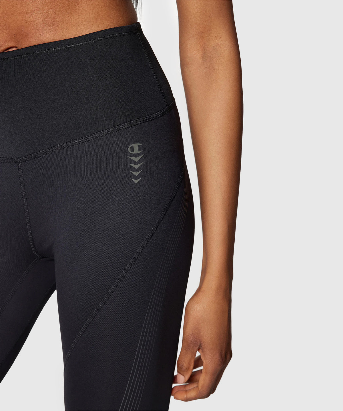 Champion At Athletic Leggings – Nero/Bianco