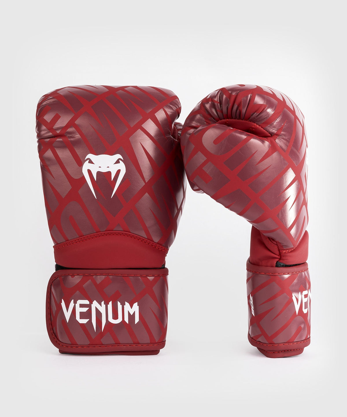 Gants de boxe Venum Contender 1.5 XT pour enfants -Blanc/Bordeaux