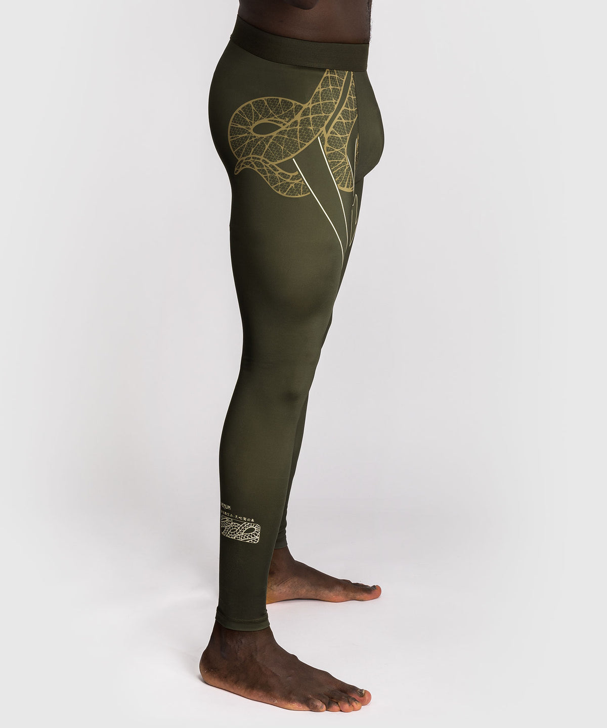 Venum Serpenti Spats – Khaki/Bronze/Ivory