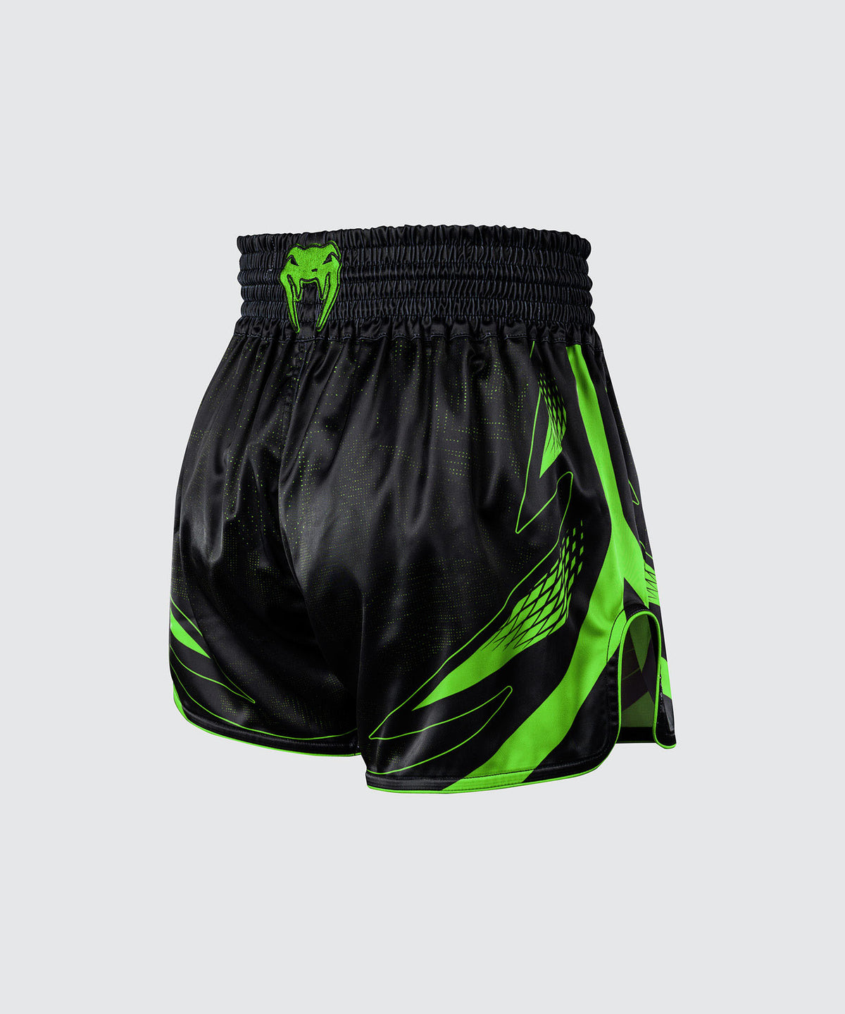 Venum Amazonia Reborn Pantalón corto de Muay Thai - Negro/Verde