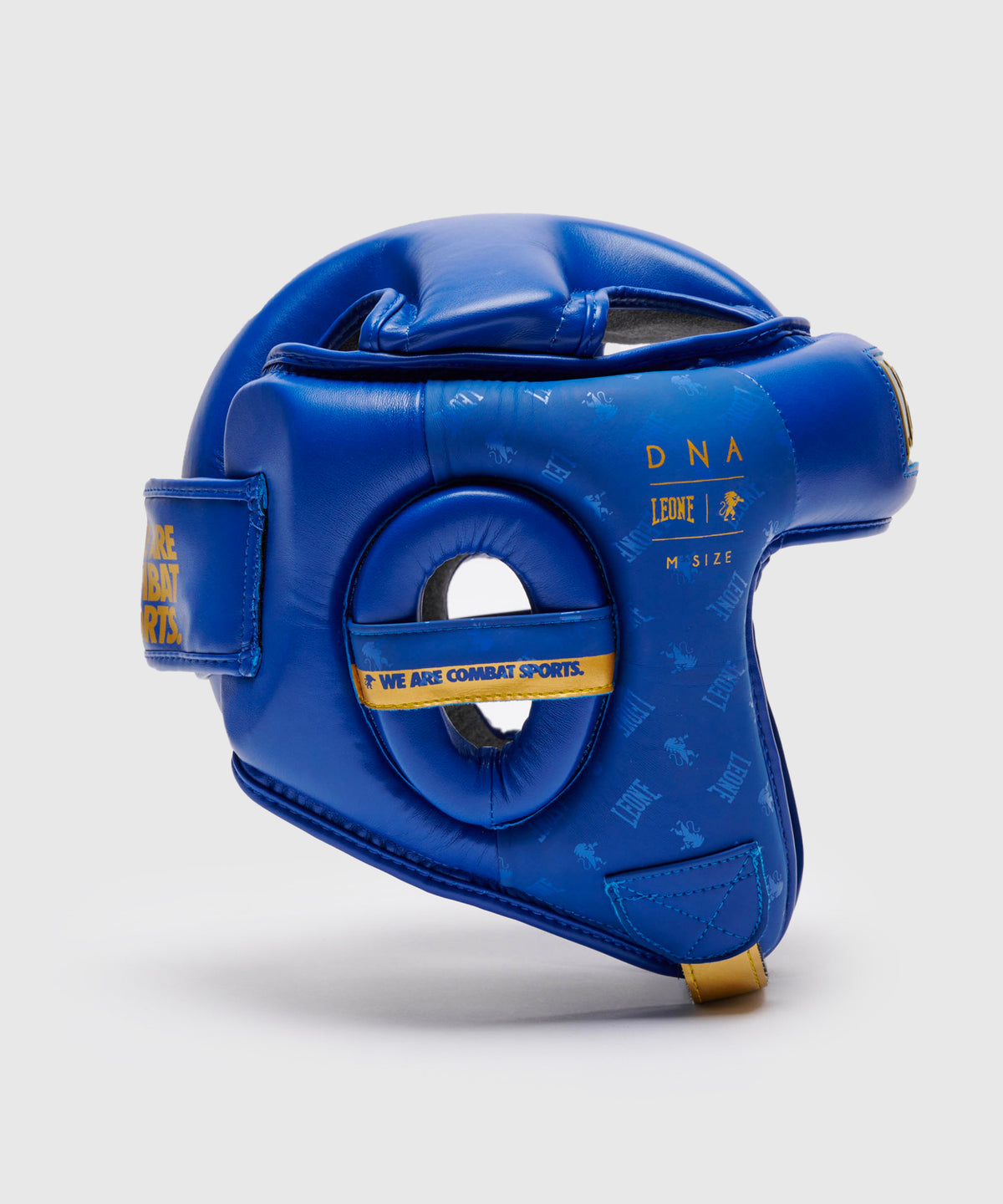 Leone DNA Casco de Boxeo - Azul