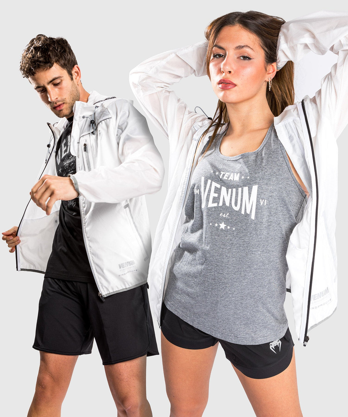 Venum Tempest 2.0 Windjacke - Transparent