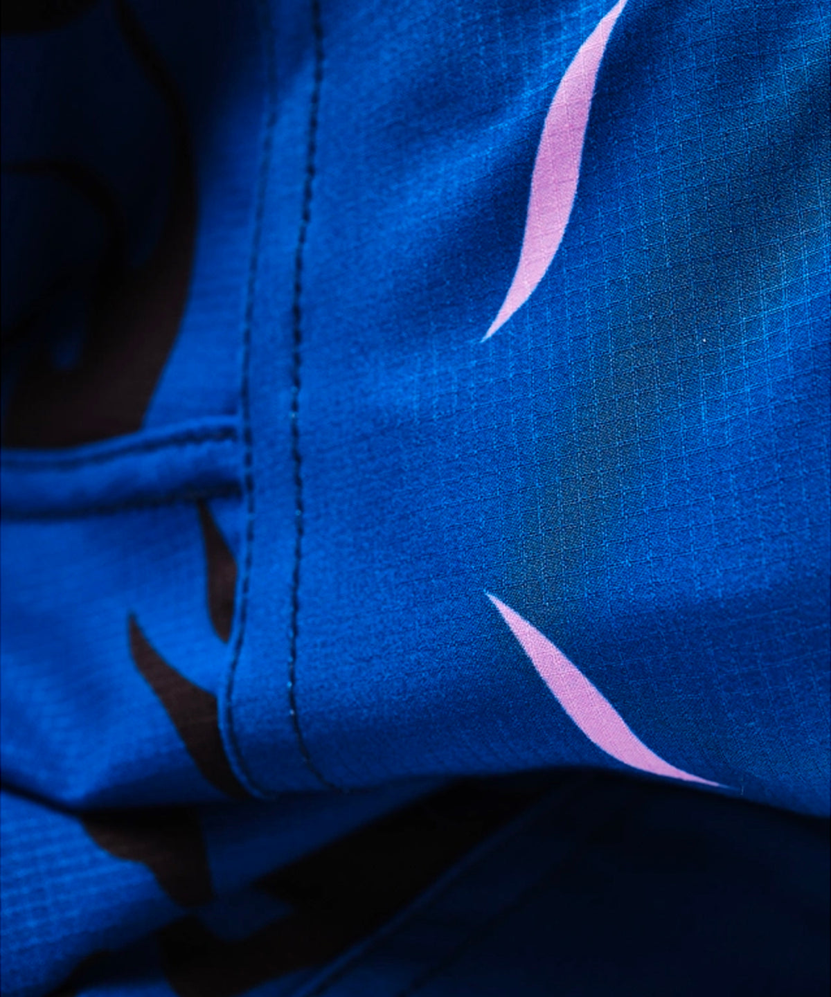 Elion X Naruto Sasuke Fightshorts - Blau