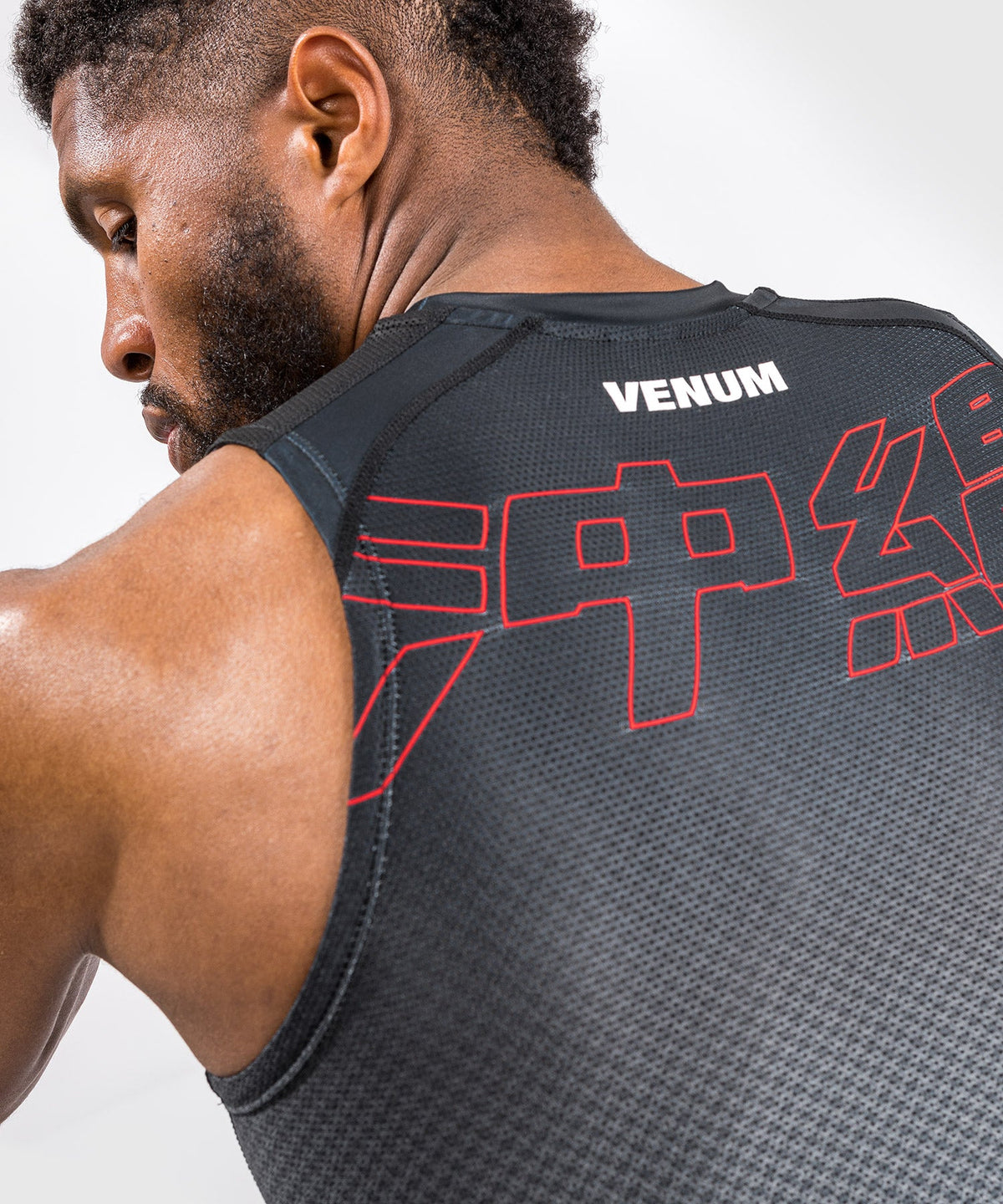 Venum Okinawa 3.0 Rashguard - Ärmellos - Schwarz/Rot