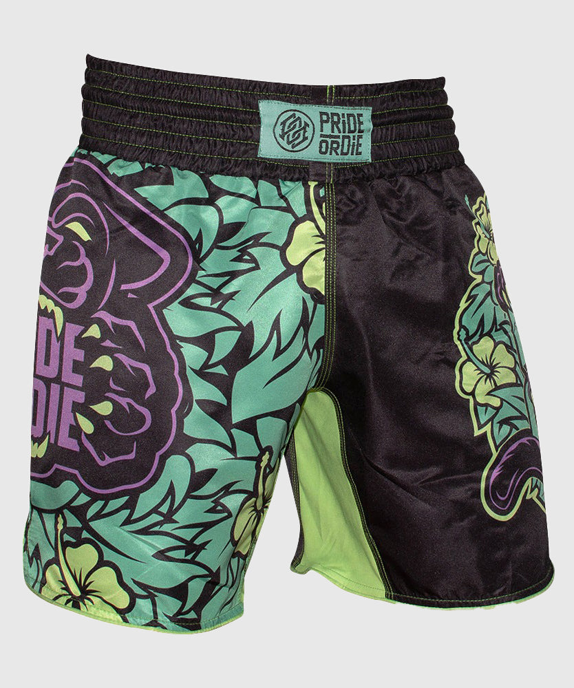 Pride Or Die Stay Hungry Fightshorts - Negro