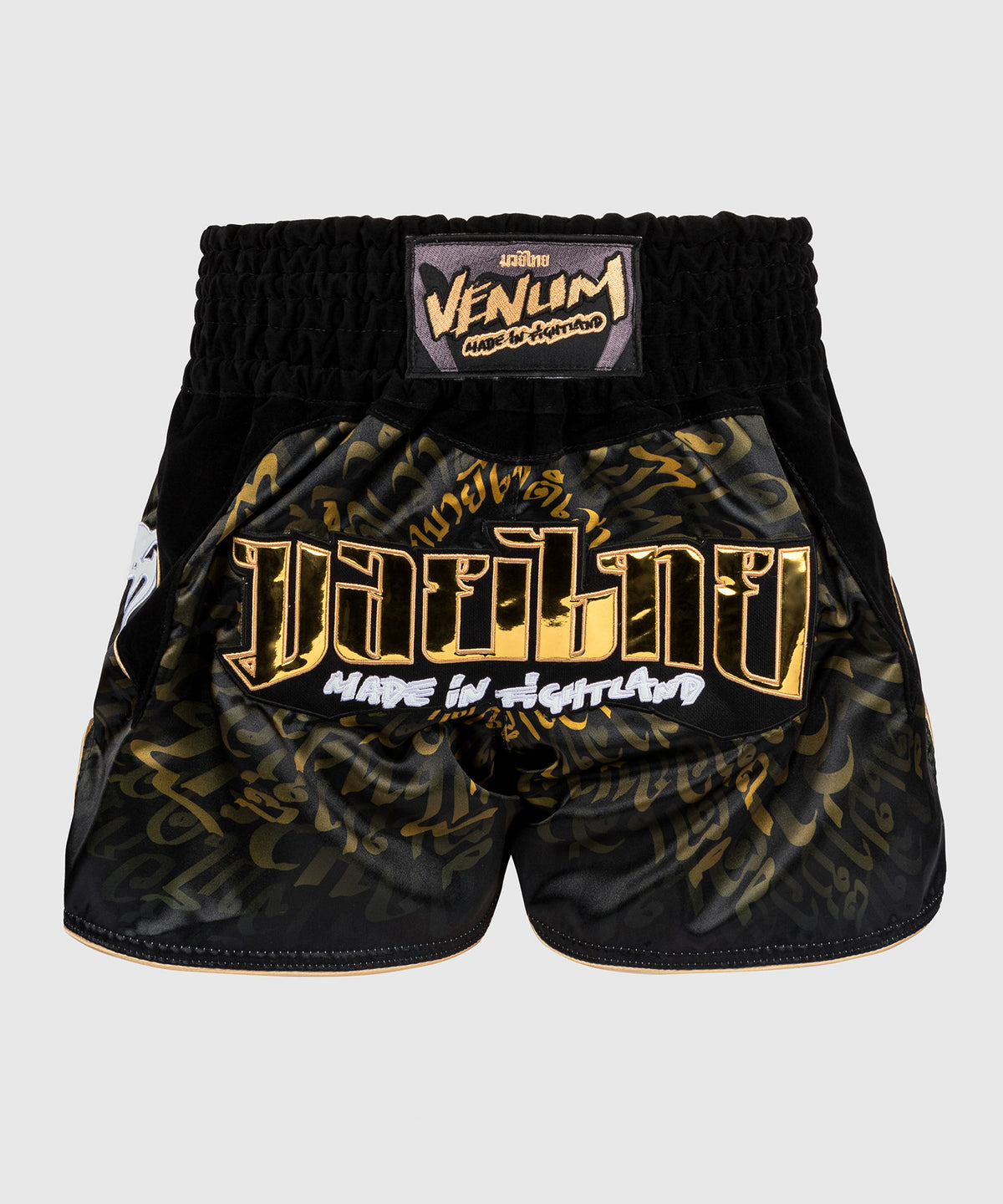 Venum Attack Muay Thai Shorts - Schwarz/Gold