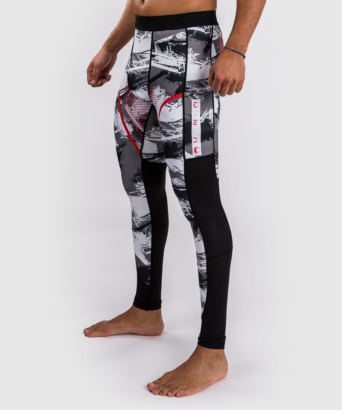 Venum Electron 3.0 Spats - Grey/Red