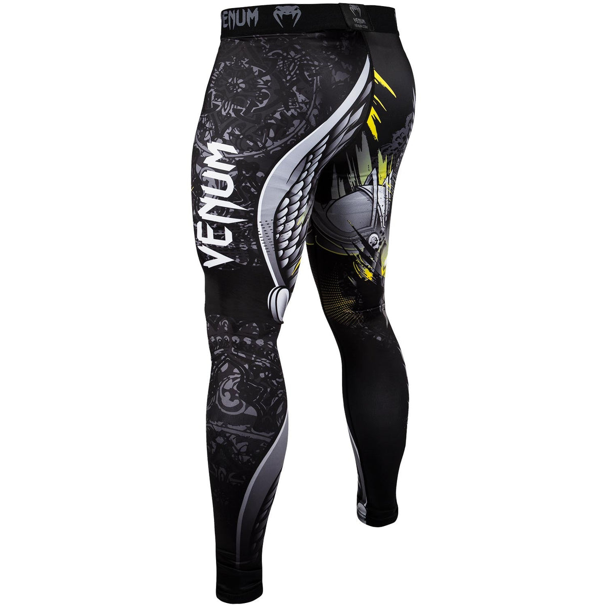 Pantalon de Compression Venum Viking 2.0 - Noir/Jaune