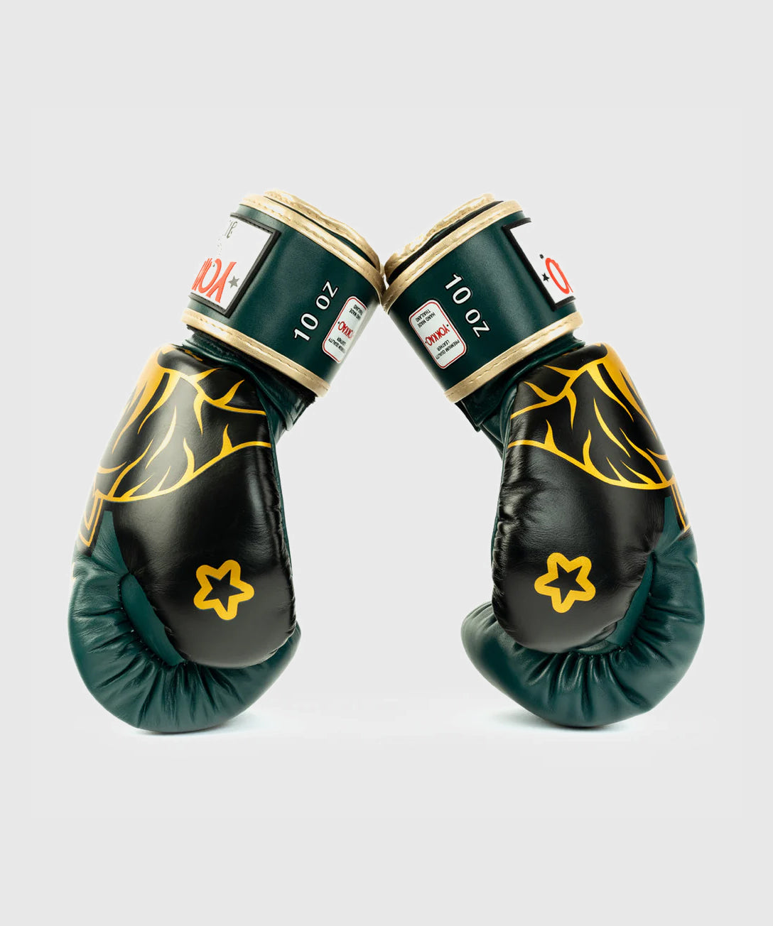 Yokkao Original Gold Boxing Gloves - Green