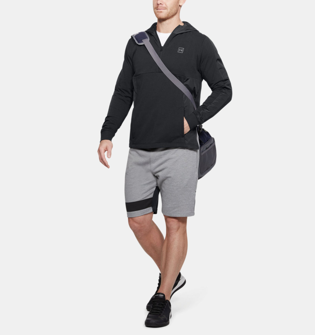 Sweatshirt Under Armour Threadborne™ Terry - Noir