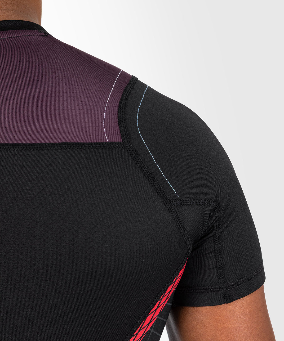 Rashguard à manches courtes pour hommes Venum x Dodge Banshee - Noir