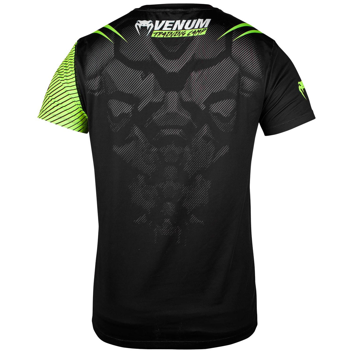 T-shirt Dry Tech Venum Training Camp 2.0 - Noir/Jaune fluo - Exclusivité
