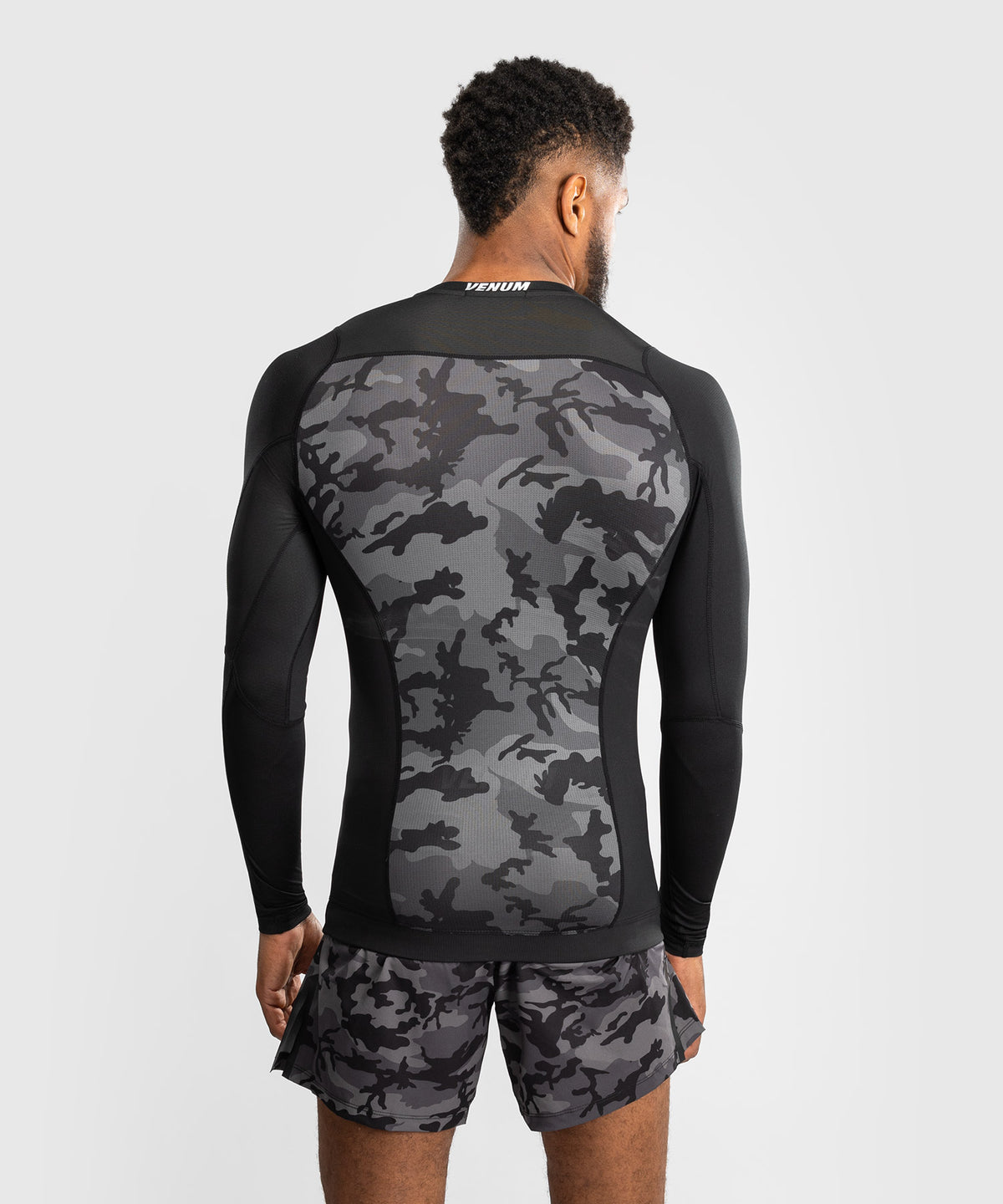 Rashguard manches longues Venum x Polaris - Noir/Gris
