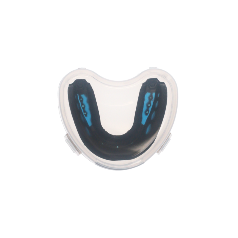 Shock Doctor Gel Max Mundschutz Erwachsene - Schwarz/Blau