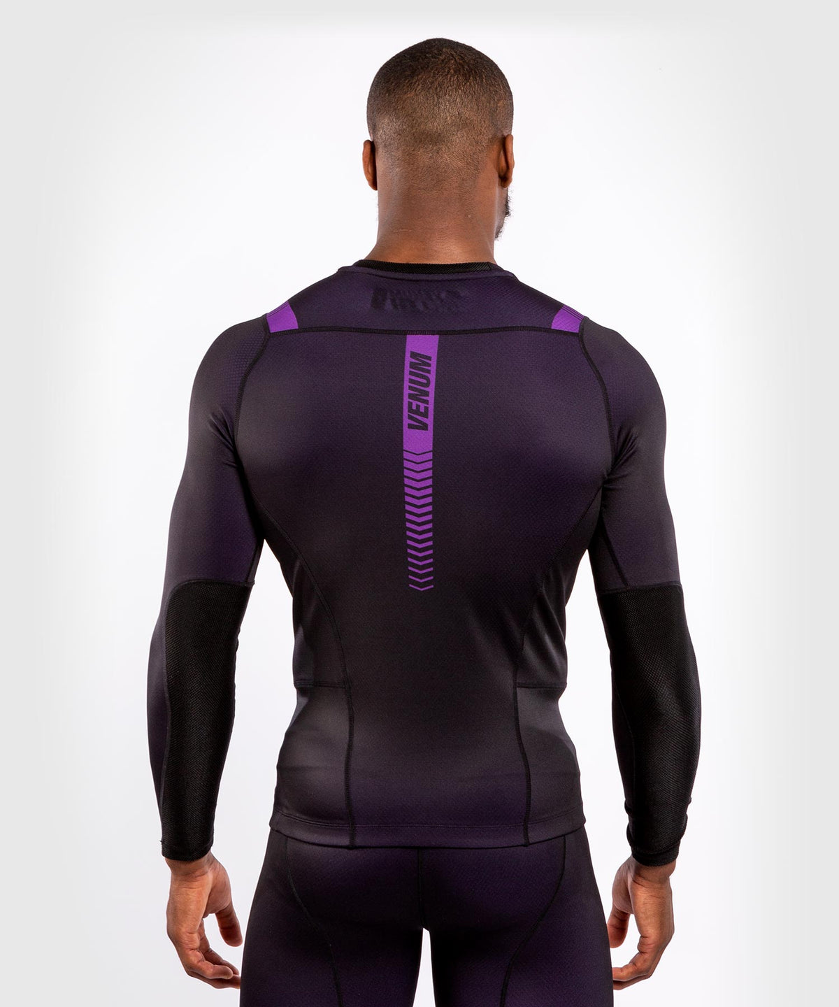 T-shirt de Compression Venum NoGi 3.0 - Manches Longues - Noir/Violet