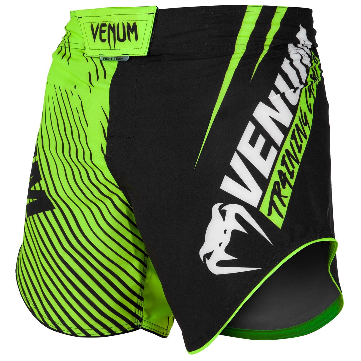 Venum Training Camp 2.0 kurze Fightshorts - Schwarz/Fluo Gelb