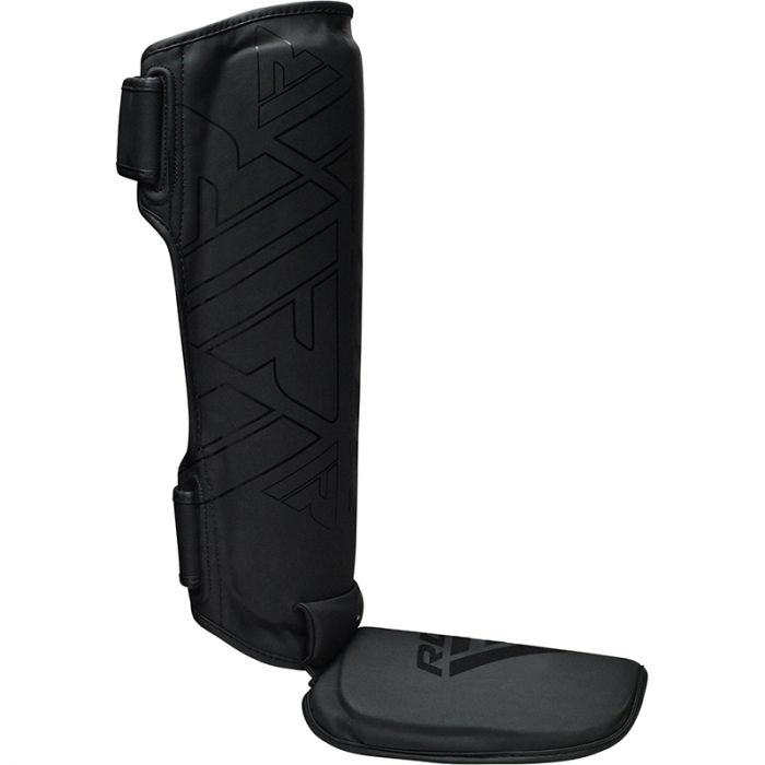 RDX F6 Kara Schienbeinschoner - Schwarz/Schwarz