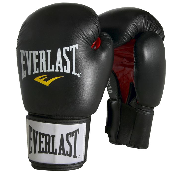 Everlast Ergofoam Boxing Gloves - Black
