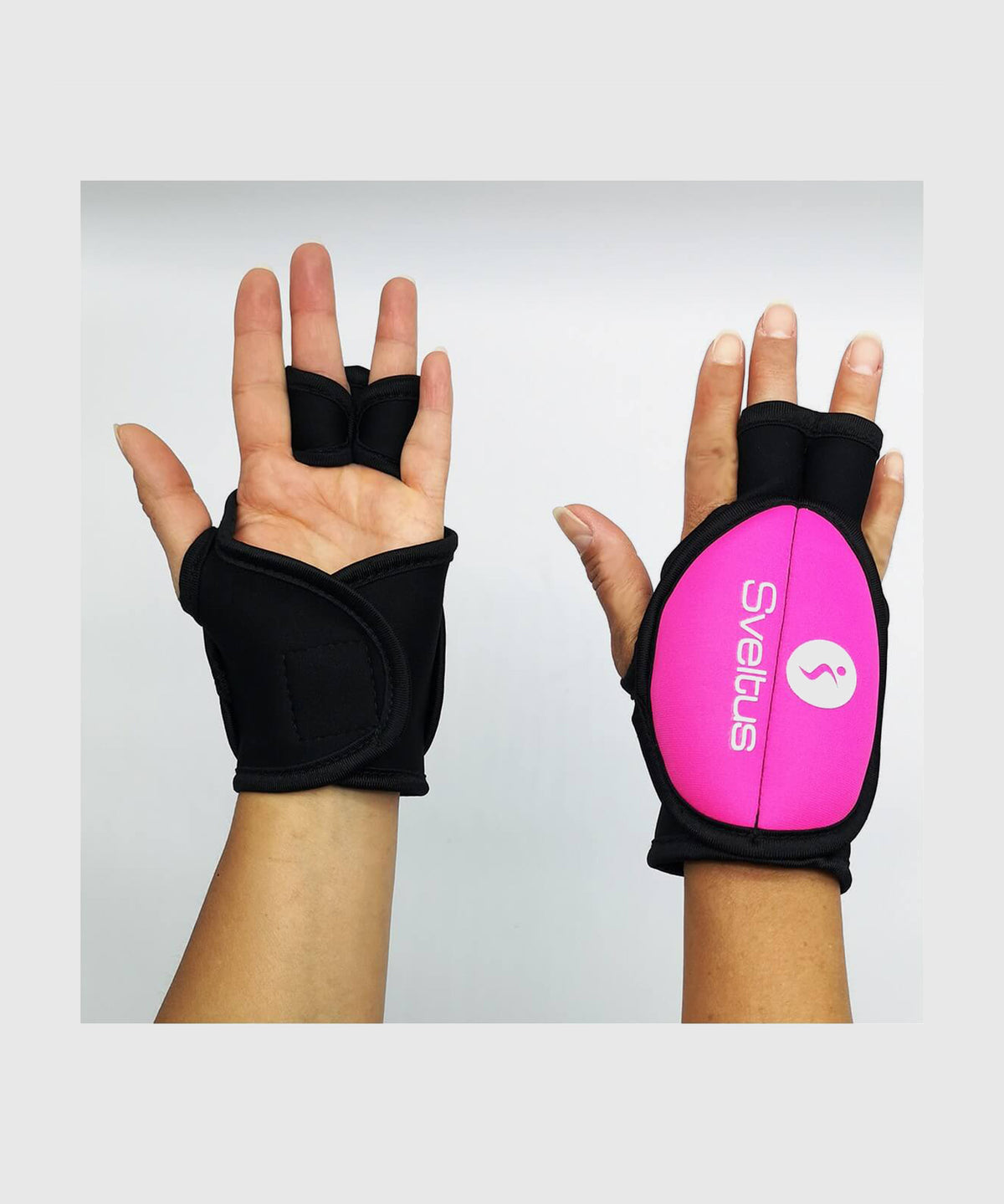 Sveltus Piloxing Gloves 250g Pack of 2 - Pink/Black