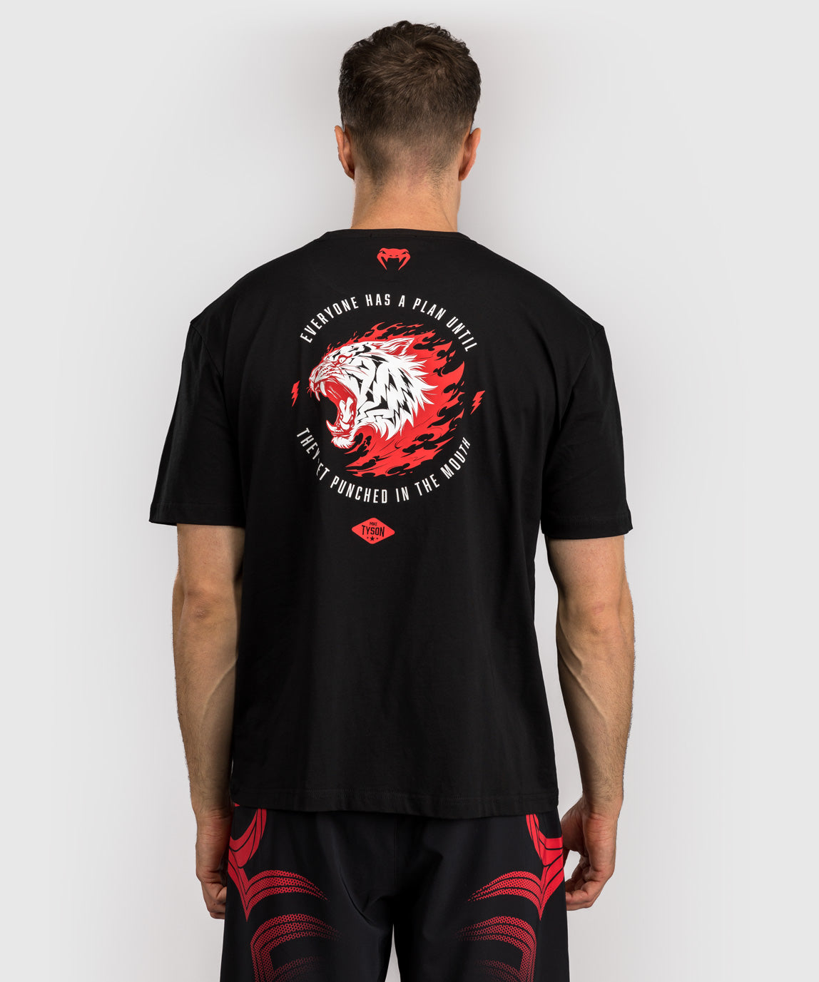 T-shirt Venum x Mike Tyson Tiger - Noir profond