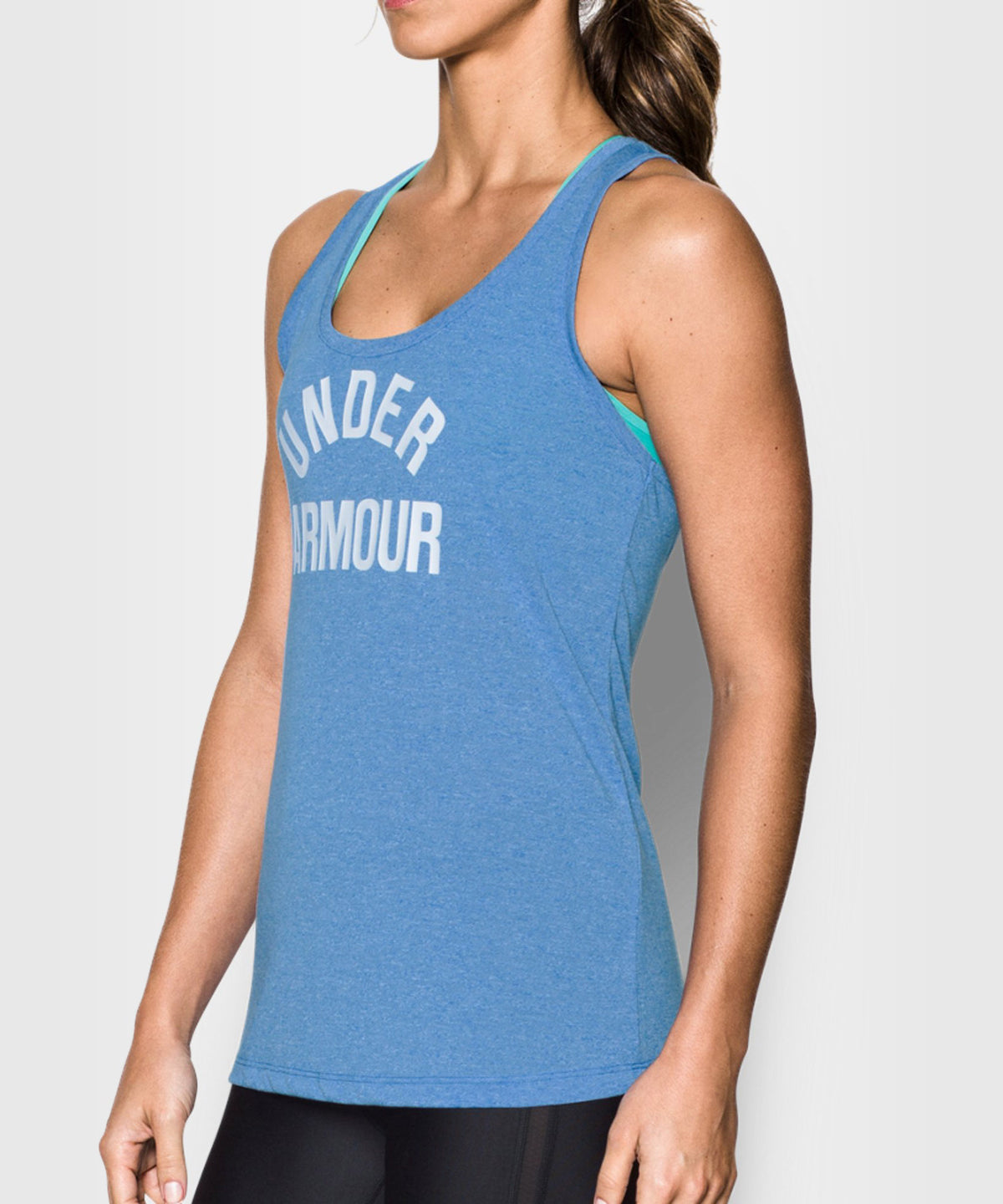 Under Armour Threadborne Tanktop Damen – Blau Meliert