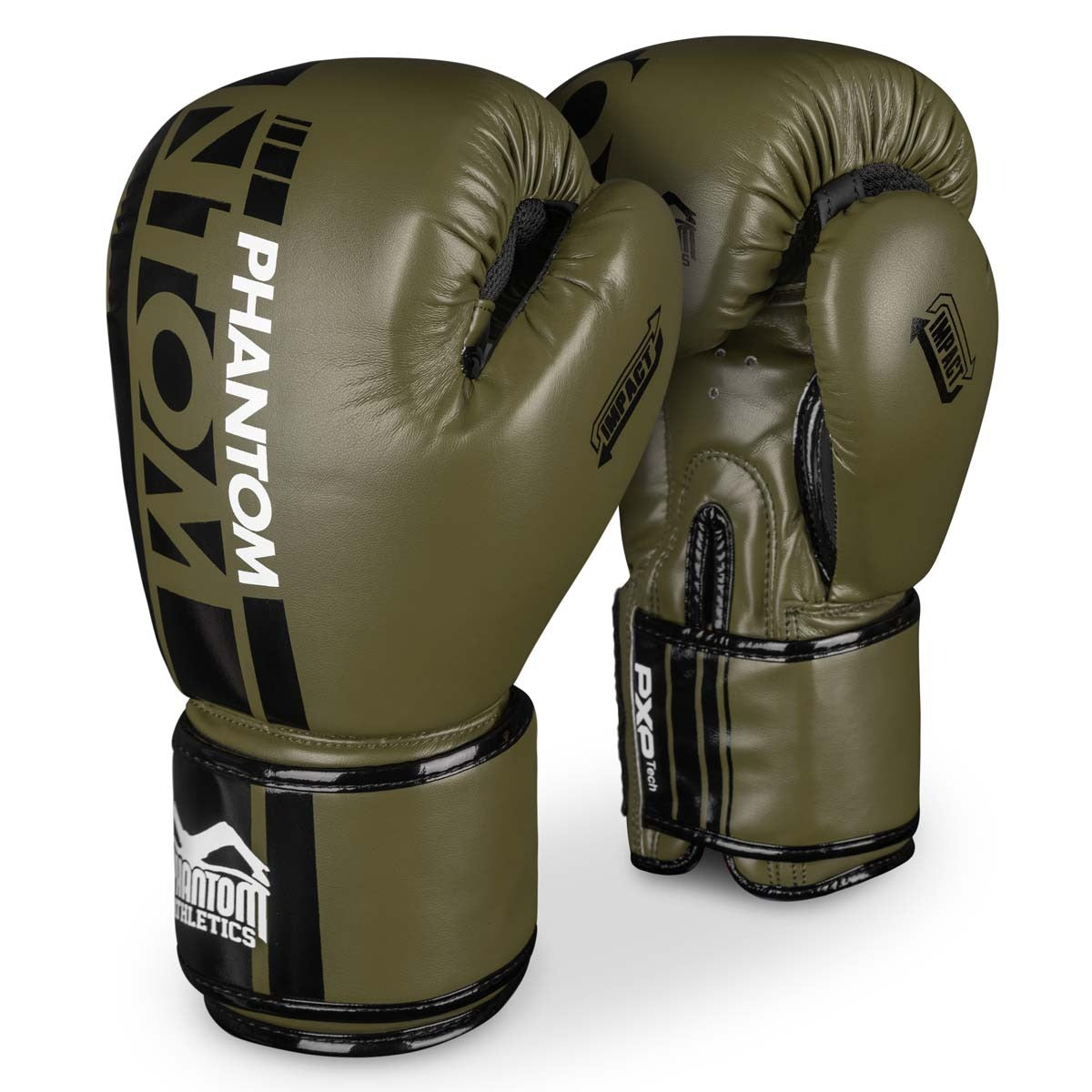 Gants de Boxe Phantom Athletics Apex - Kaki