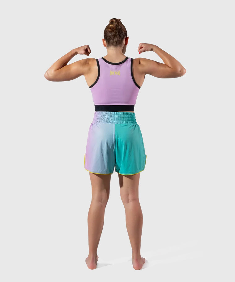 Brassière Femme Metal Boxe One Post Cutting Treats - Violet