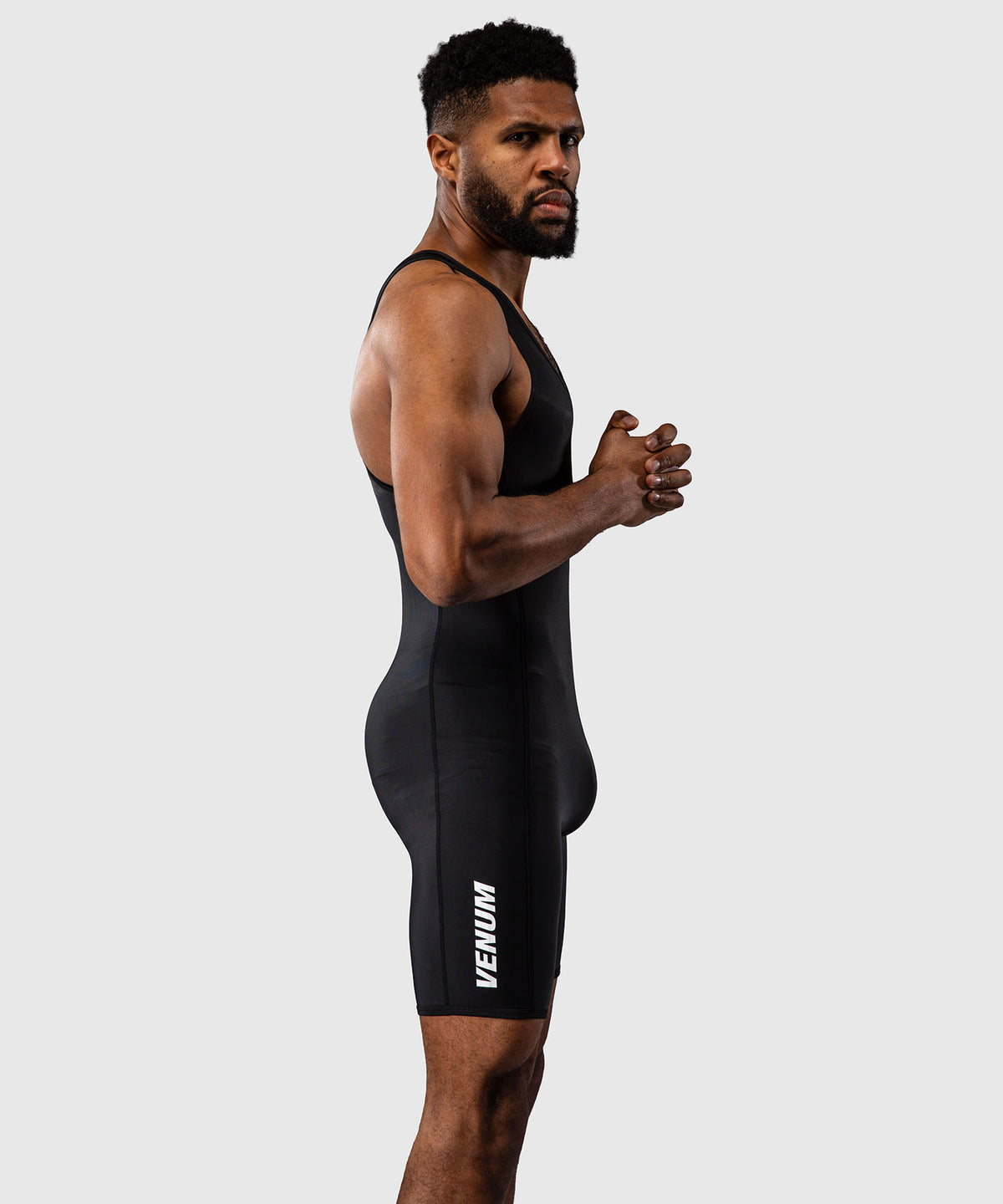 Venum Challenger Men's Wrestling Singlet - Black